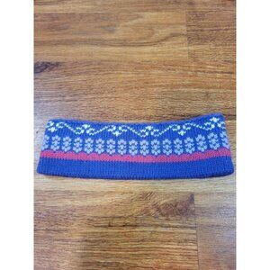 Vtge Vermont Original Pink Purple Wool Ear Warmers Headband